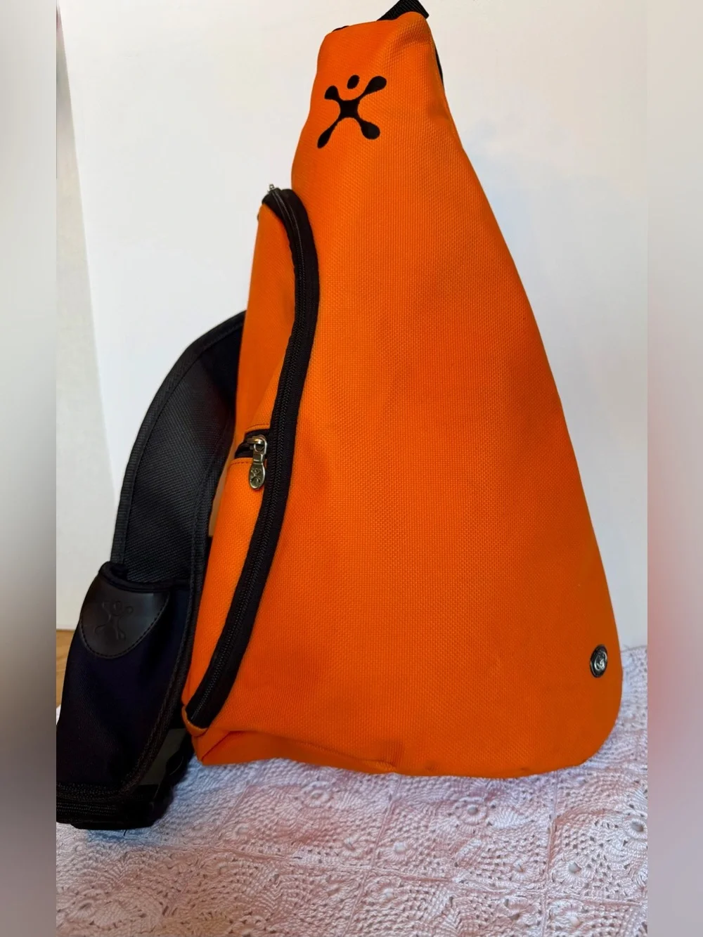 Vintage Cingular Wireless Body Glove Orange Sling Crossbody Bag Y2K Rare
